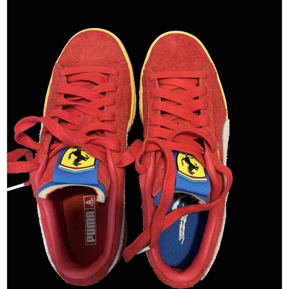Men's Size 5 - PUMA Joshua Vides x Scuderia Ferrari x Suede 70s Ferrari Racing